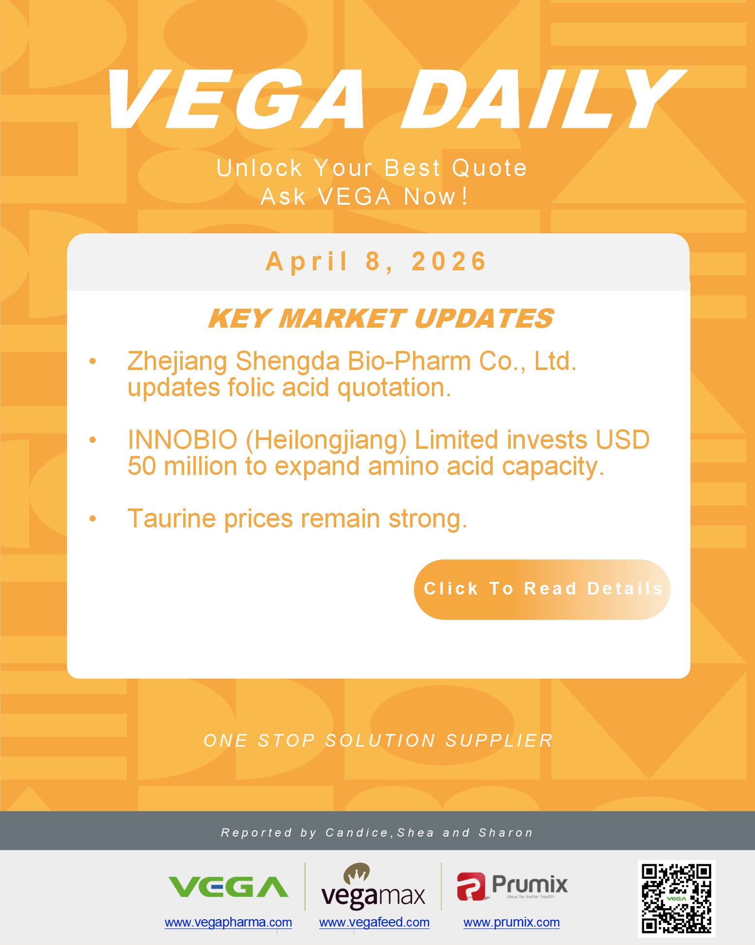 VEGA Daily 20260408 Folic Acid Amino Acid Taurine Update.jpg